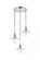 Waltz 3 light chrome Pendant (758|LD4040D19C)