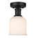 1 Light Flush Mount (276|733F1-MB)