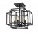 4 Light Semi Flush Mount (276|454SF-MB)