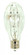 400 Watt; Metal Halide HID; Mogul extended base; ED37; Clear; 65 CRI; 4200K (27|S5884)