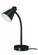 Small Gooseneck Desk Lamp - 1 Light - Black (27|60/844)