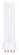 7 Watt; pin-based Compact Fluorescent; 2700K; 82 CRI; 2G7 base (27|S8362)