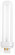 26 Watt; pin-based Compact Fluorescent; 4100K; 82 CRI; G24Q-3 (4-Pin) base (27|S8340)
