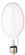 350 Watt; Metal Halide HID; Mogul base; ED37; Coated; 70 CRI; 3700K (27|S4244)
