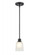 Amberle 1-Light Mini-Pendant light Matte Black (670|2821-MB)