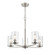 Verlana 5-Light Chandelier Ceiling Light Brushed Nickel (670|2715-BN)