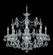 Century 8 Light 120V Chandelier in Black  with Heritage Handcut Crystal (168|1707-51)