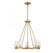 Dimond 5-Light Chandelier in Warm Brass (641|V6-L1-2320-5-322)