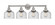 Bell - 4 Light - 35 inch - Brushed Satin Nickel - Bath Vanity Light (3442|616-4W-SN-G74)