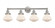 Olean - 4 Light - 34 inch - Brushed Satin Nickel - Bath Vanity Light (3442|616-4W-SN-G321)