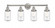 Dover - 4 Light - 32 inch - Brushed Satin Nickel - Bath Vanity Light (3442|616-4W-SN-G314)