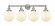 Beacon - 4 Light - 35 inch - Brushed Satin Nickel - Bath Vanity Light (3442|616-4W-SN-G201-8)