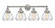 Fulton - 4 Light - 34 inch - Brushed Satin Nickel - Bath Vanity Light (3442|616-4W-SN-G172)