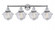Oxford - 4 Light - 34 inch - Polished Chrome - Bath Vanity Light (3442|616-4W-PC-G532)