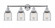 Bell - 4 Light - 32 inch - Polished Chrome - Bath Vanity Light (3442|616-4W-PC-G52)