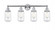 Dover - 4 Light - 32 inch - Polished Chrome - Bath Vanity Light (3442|616-4W-PC-G312)