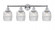 Colton - 4 Light - 33 inch - Polished Chrome - Bath Vanity Light (3442|616-4W-PC-G302)