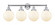 Beacon - 4 Light - 35 inch - Polished Chrome - Bath Vanity Light (3442|616-4W-PC-G201-8)