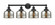 Bell - 4 Light - 35 inch - Matte Black - Bath Vanity Light (3442|616-4W-BK-G78)
