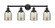 Bell - 4 Light - 32 inch - Matte Black - Bath Vanity Light (3442|616-4W-BK-G58)