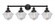 Oxford - 4 Light - 34 inch - Matte Black - Bath Vanity Light (3442|616-4W-BK-G532)