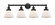 Cone - 4 Light - 35 inch - Matte Black - Bath Vanity Light (3442|616-4W-BK-G41)