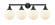 Beacon - 4 Light - 35 inch - Matte Black - Bath Vanity Light (3442|616-4W-BK-G201-8)