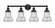Bellmont - 4 Light - 33 inch - Matte Black - Bath Vanity Light (3442|616-4W-BK-G194)
