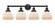 Fulton - 4 Light - 34 inch - Matte Black - Bath Vanity Light (3442|616-4W-BK-G171)