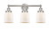 Bell - 3 Light - 23 inch - Brushed Satin Nickel - Bath Vanity Light (3442|616-3W-SN-G51)