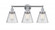 Cone - 3 Light - 24 inch - Polished Chrome - Bath Vanity Light (3442|616-3W-PC-G64)