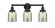 Bell - 3 Light - 23 inch - Matte Black - Bath Vanity Light (3442|616-3W-BK-G58)