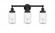 Dover - 3 Light - 23 inch - Matte Black - Bath Vanity Light (3442|616-3W-BK-G314)