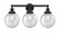 Beacon - 3 Light - 26 inch - Matte Black - Bath Vanity Light (3442|616-3W-BK-G204-8)