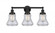 Bellmont - 3 Light - 24 inch - Matte Black - Bath Vanity Light (3442|616-3W-BK-G194)