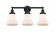 Bellmont - 3 Light - 24 inch - Matte Black - Bath Vanity Light (3442|616-3W-BK-G191)