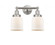 Bell - 2 Light - 14 inch - Brushed Satin Nickel - Bath Vanity Light (3442|616-2W-SN-G51)
