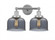 Bell - 2 Light - 17 inch - Polished Chrome - Bath Vanity Light (3442|616-2W-PC-G73)