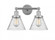 Cone - 2 Light - 17 inch - Polished Chrome - Bath Vanity Light (3442|616-2W-PC-G44)