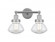 Olean - 2 Light - 16 inch - Polished Chrome - Bath Vanity Light (3442|616-2W-PC-G322)