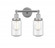 Dover - 2 Light - 14 inch - Polished Chrome - Bath Vanity Light (3442|616-2W-PC-G314)