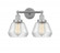 Fulton - 2 Light - 16 inch - Polished Chrome - Bath Vanity Light (3442|616-2W-PC-G172)