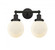 Beacon - 2 Light - 15 inch - Oil Rubbed Bronze - Bath Vanity Light (3442|616-2W-OB-G201-6)