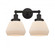 Fulton - 2 Light - 16 inch - Oil Rubbed Bronze - Bath Vanity Light (3442|616-2W-OB-G171)