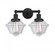 Oxford - 2 Light - 16 inch - Matte Black - Bath Vanity Light (3442|616-2W-BK-G532)