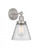 Cone - 1 Light - 6 inch - Brushed Satin Nickel - Sconce (3442|616-1W-SN-G64)