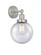 Beacon - 1 Light - 8 inch - Brushed Satin Nickel - Sconce (3442|616-1W-SN-G204-8)
