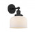 Bell - 1 Light - 8 inch - Matte Black - Sconce (3442|616-1W-BK-G71)