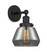 Fulton - 1 Light - 7 inch - Matte Black - Sconce (3442|616-1W-BK-G173)