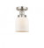 Bell - 1 Light - 5 inch - Brushed Satin Nickel - Semi-Flush Mount (3442|616-1F-SN-G51)
